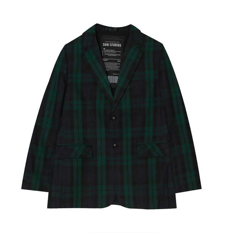 Spring new products Korean style personality retro plaid all-match loose casual suit men M5-AX-7008
Spring new products Korean style personality retro plaid all-match loose casual suit men M5-AX-7008