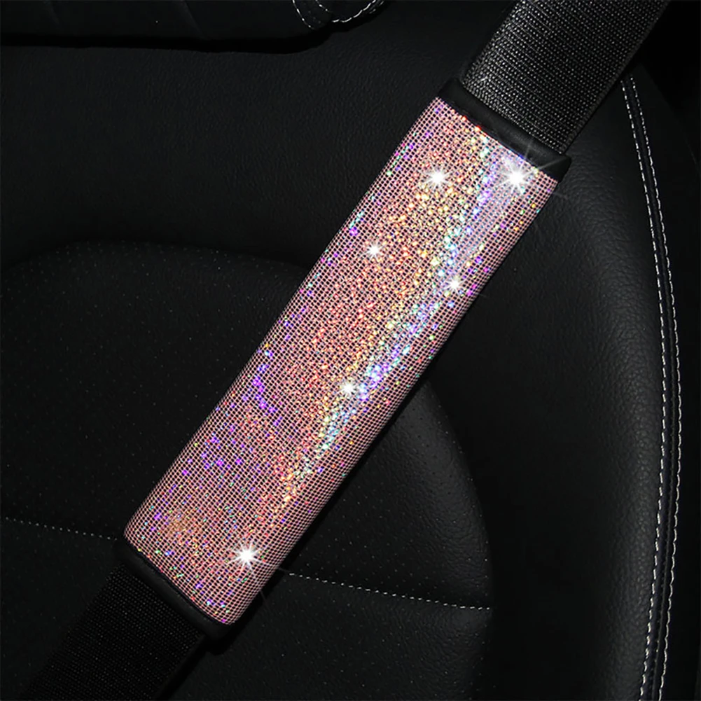 2PCS Glimmer Car Seat Belt Shoulder Pads Luster Shiny Rhinestones Seat Belt Cover Car Decor Accessories
2PCS Glimmer Car Seat Belt Shoulder Pads Luster Shiny Rhinestones Seat Belt Cover Car Decor Accessories