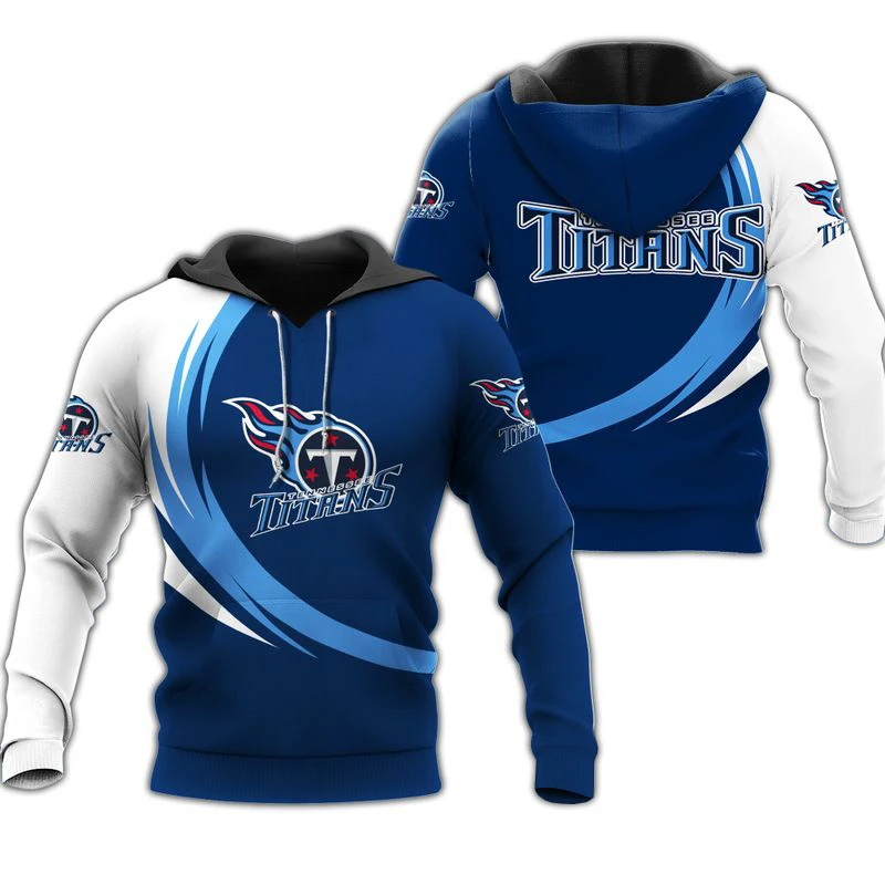 2021 Tennessee men's long sleeve casual Titans hoodie Stitching design blue ribbon printing 3D sweatshirts
2021 Tennessee men's long sleeve casual Titans hoodie Stitching design blue ribbon printing 3D sweatshirts