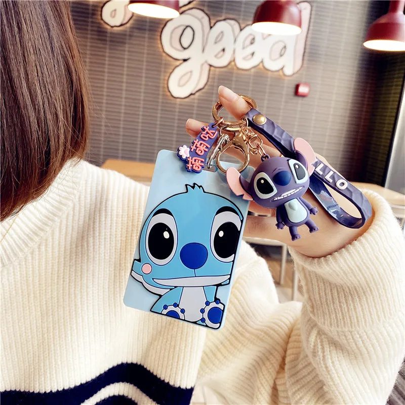 Disney Lilo and Stitch Anime Figure Card Holder Girls Boy Bus Card Cover Mickey Cartoon Model Doll Pendant ID Campus Card Holder
Disney Lilo and Stitch Anime Figure Card Holder Girls Boy Bus Card Cover Mickey Cartoon Model Doll Pendant ID Campus Card Holder