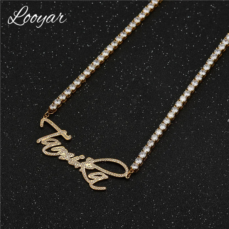 Custom 4MM Tennise Chains Name Necklace Pendant Hippop Jewelry,Personalized Zircon Pendant Nameplated Choker Jewelry For Women
Custom 4MM Tennise Chains Name Necklace Pendant Hippop Jewelry,Personalized Zircon Pendant Nameplated Choker Jewelry For Women
