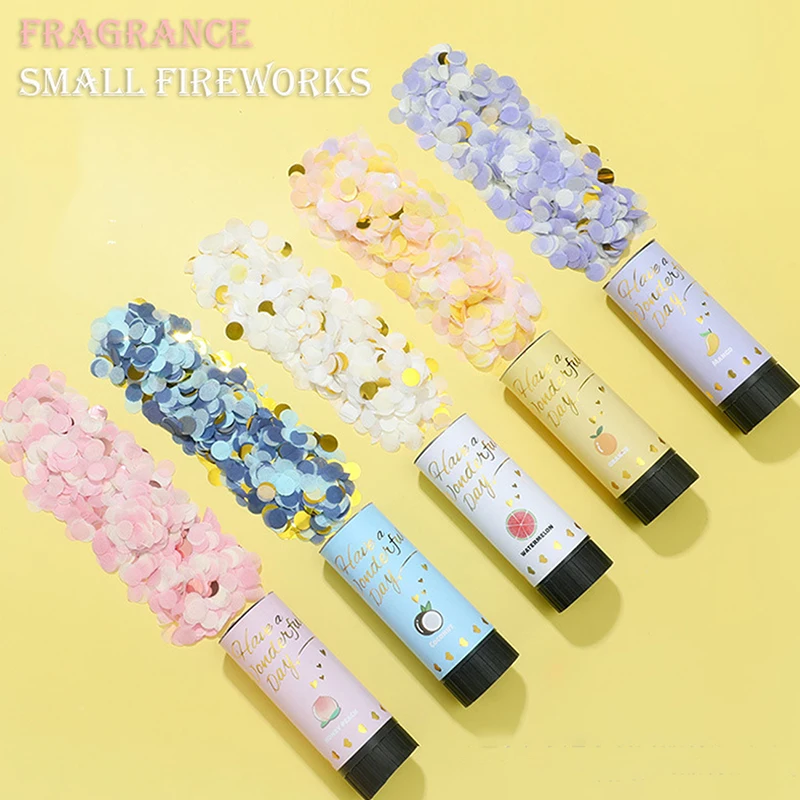Handheld confetti fireworks celebration wedding anniversary celebration supplies Festive Mood Props
Handheld confetti fireworks celebration wedding anniversary celebration supplies Festive Mood Props