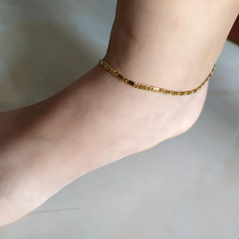 Summer Small Leg Bracelets For Women Foot Jewelry Stainless Steel Feet Chain Friendship Gifts Dropshipping Anklet
Summer Small Leg Bracelets For Women Foot Jewelry Stainless Steel Feet Chain Friendship Gifts Dropshipping Anklet