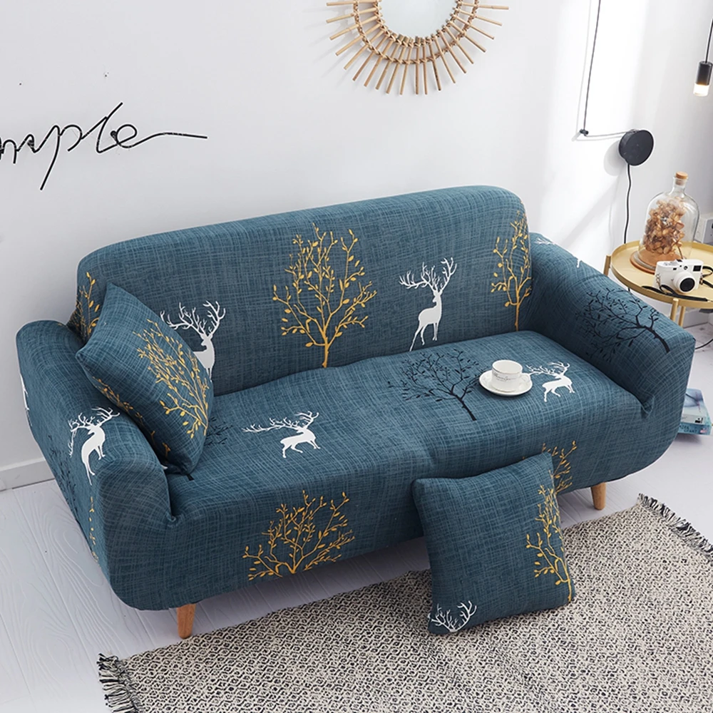 Armchair Protection Sofa Cover for Living Room Single Lover 1 2 3 4 Seater Nordic Deer Elastic Spandex Couch Cover 
Armchair Protection Sofa Cover for Living Room Single Lover 1 2 3 4 Seater Nordic Deer Elastic Spandex Couch Cover