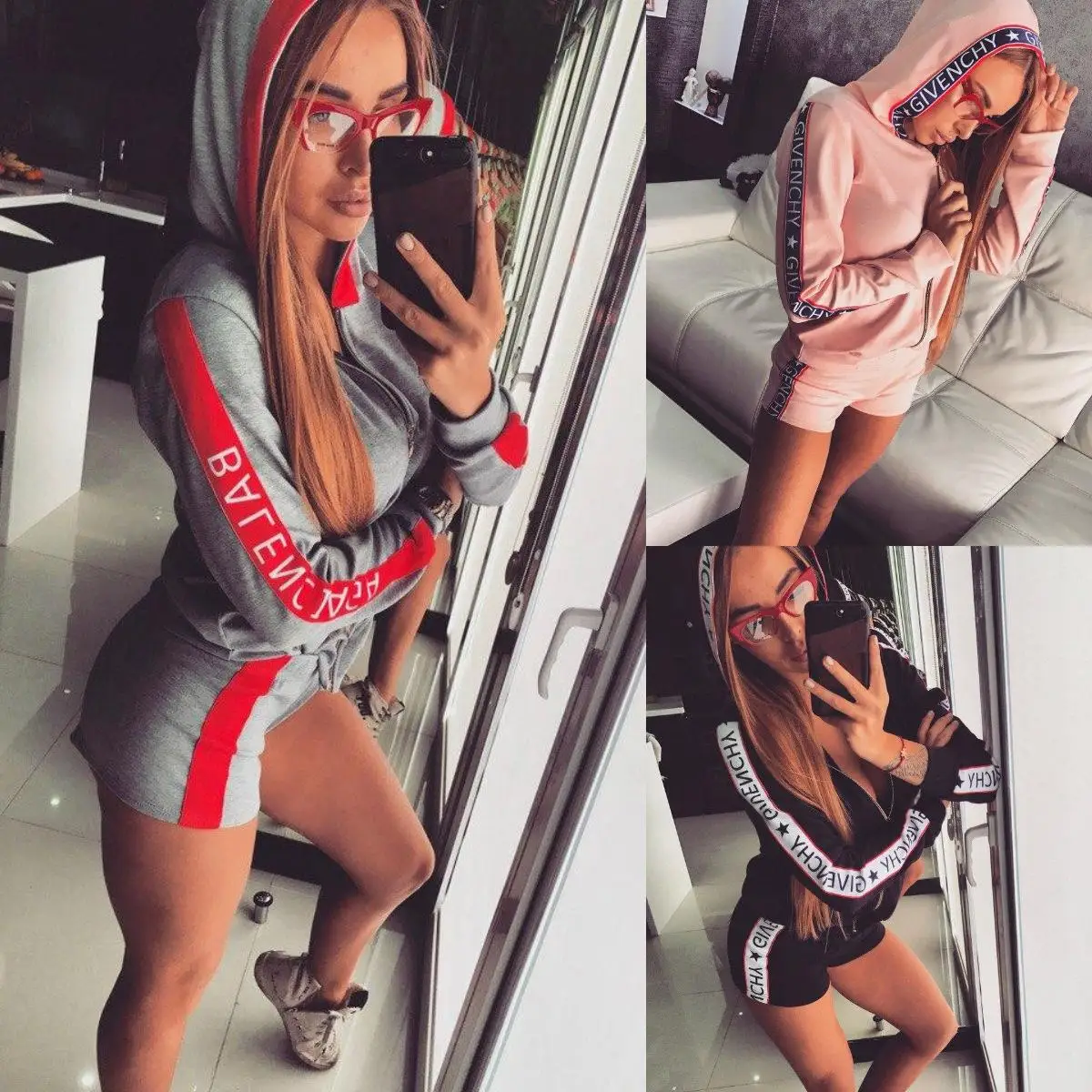 Hoodie Set Two Piece Set Women Casual Letter Print Tracksuit Women Sweatpants Fashion Birthday Outfits For Women 2021
Hoodie Set Two Piece Set Women Casual Letter Print Tracksuit Women Sweatpants Fashion Birthday Outfits For Women 2021