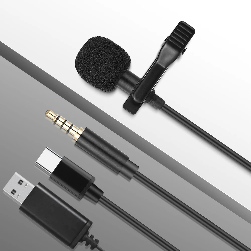 3.5mm USB Type C Handheld Mini Headset Microphone Handsfree Clip-on Lapel Lavalier Microphone For PC Laptop For Smart Phone
3.5mm USB Type C Handheld Mini Headset Microphone Handsfree Clip-on Lapel Lavalier Microphone For PC Laptop For Smart Phone