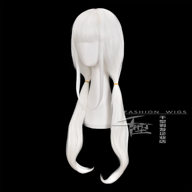 New shot on broken V3 night long Anjie cosplay false white curly hair double ponytail 
New shot on broken V3 night long Anjie cosplay false white curly hair double ponytail