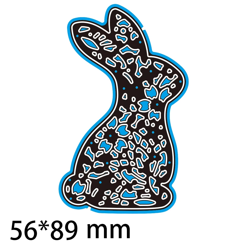 56*89mm Easter Bunny New Metal Cutting Dies Scrapbooking DIY Album Paper Card Craft Embossing Stencil Decoration
56*89mm Easter Bunny New Metal Cutting Dies Scrapbooking DIY Album Paper Card Craft Embossing Stencil Decoration