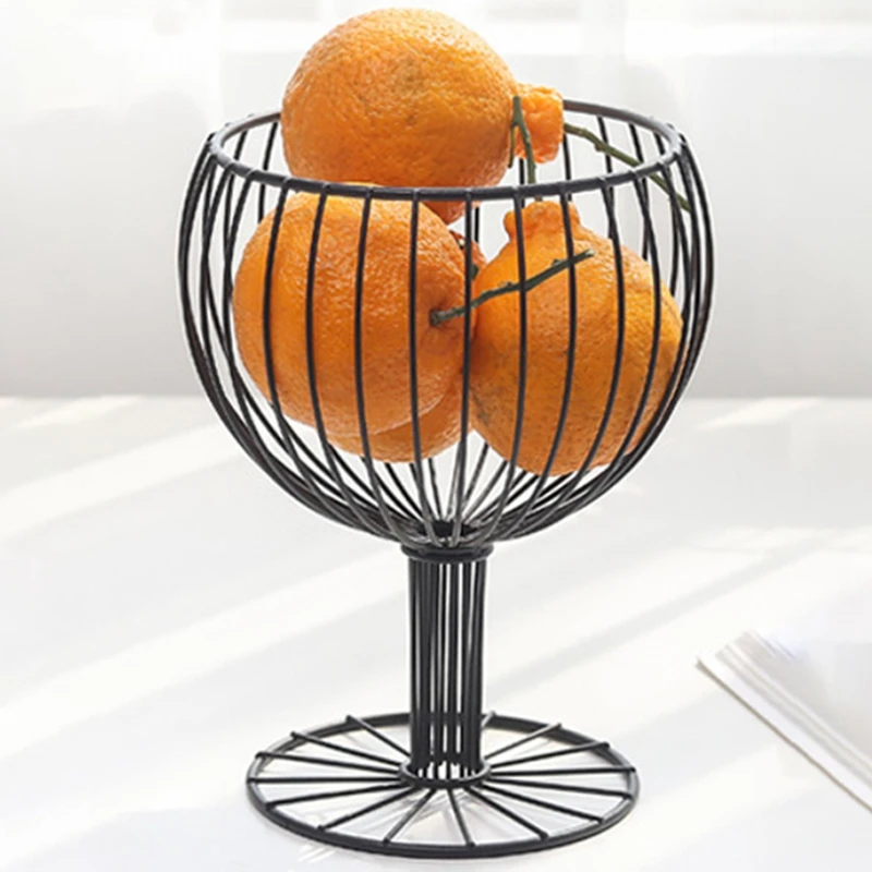 Nordic Simple Wine Glass Wrought Iron Snack Storage Basket Snack Tray Dessert Fruit Basket
Nordic Simple Wine Glass Wrought Iron Snack Storage Basket Snack Tray Dessert Fruit Basket