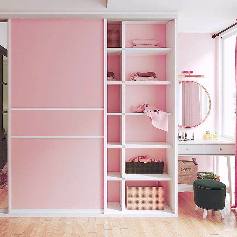 Cupboard Pink Stickers Modern Art Furniture Waterproof Stickers Minimalist Solid Color Stickers Meuble Cuisine Decoration
Cupboard Pink Stickers Modern Art Furniture Waterproof Stickers Minimalist Solid Color Stickers Meuble Cuisine Decoration