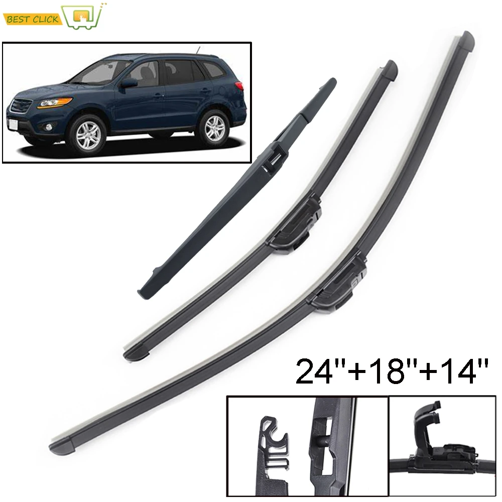 Щетки стеклоочистителя Misima для Hyundai Santa Fe см 2007 2008 2009 2010 2011 2012|Стеклоочистители| |