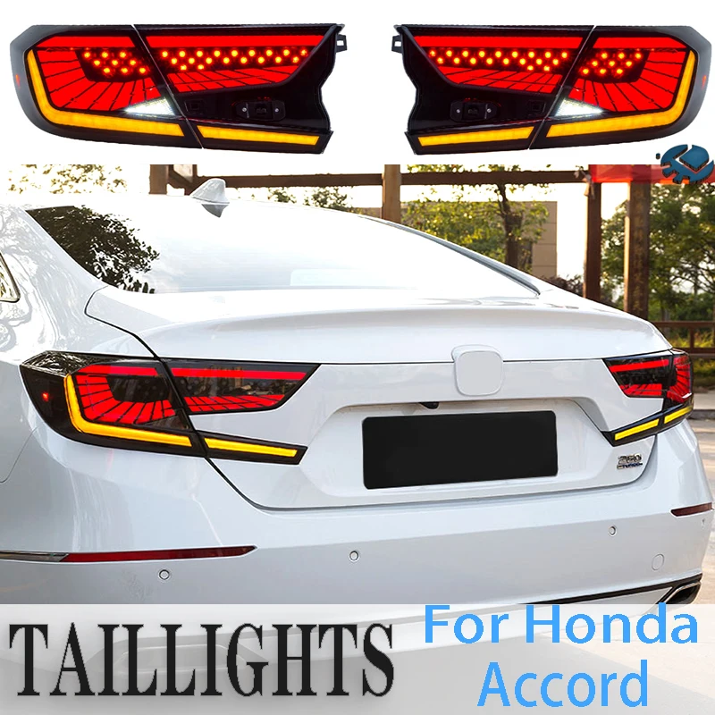 BERA BEAR Car Styling For HONDA Accord Taillights 2018-2019 LED Tail Light LED Lamp DRL+ Brake+Back-up+turn signal+Fog Lamp
BERA BEAR Car Styling For HONDA Accord Taillights 2018-2019 LED Tail Light LED Lamp DRL+ Brake+Back-up+turn signal+Fog Lamp