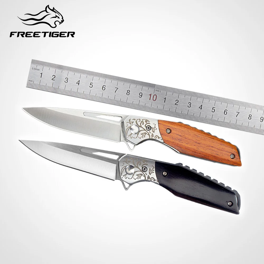 FREETIGE Folding Knife D2 Blade Wooden Handle Tactical Army Knives Hunting Survival Utility Outdoor Knife EDC Tool Home FT704
FREETIGE Folding Knife D2 Blade Wooden Handle Tactical Army Knives Hunting Survival Utility Outdoor Knife EDC Tool Home FT704