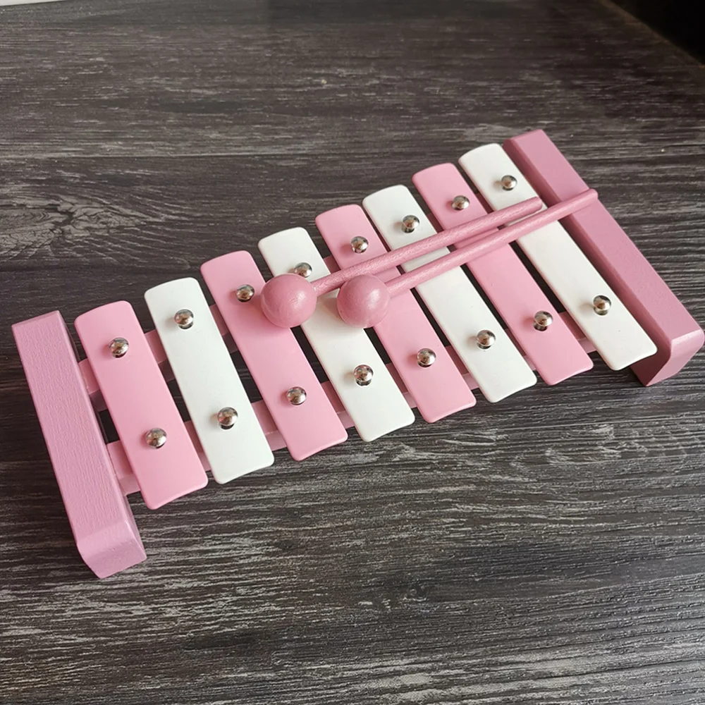 1pc Xylophone Musical Toys Wooden Educational Percussion Eight-tone Knocking Musical Instrument for Baby (Blue) 
1pc Xylophone Musical Toys Wooden Educational Percussion Eight-tone Knocking Musical Instrument for Baby (Blue)