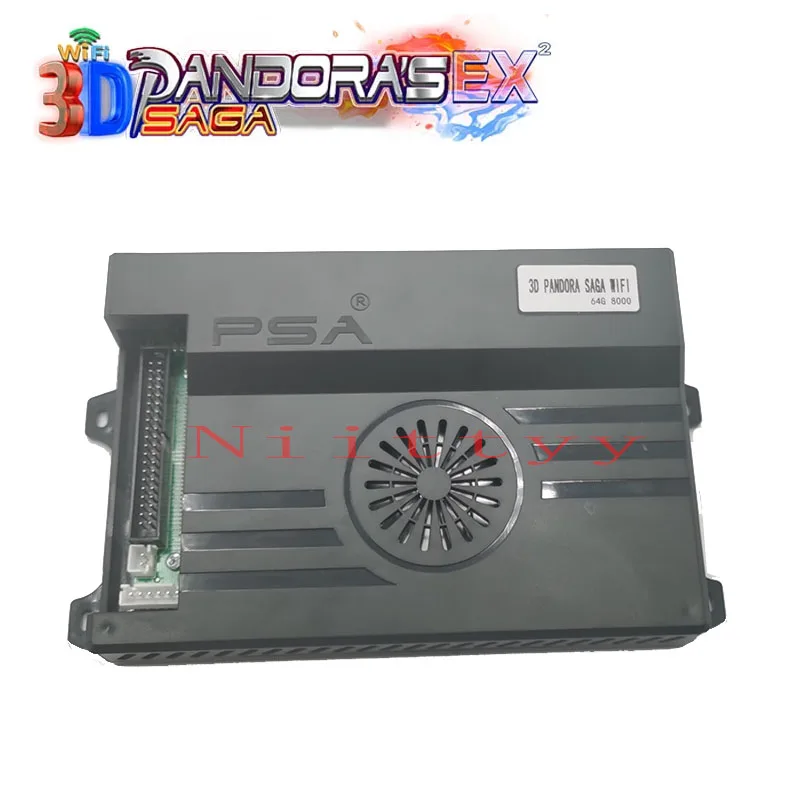 Новый Pandora Сага EX box 3d wifi 6666 и 10000 в 1 печатная плата HD функция сохранения