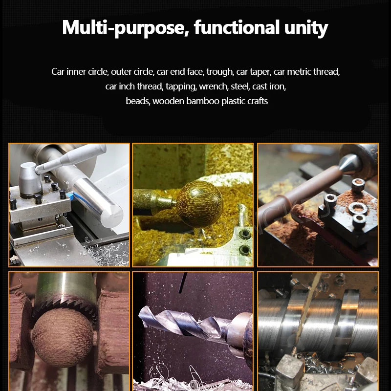 1100W Miniature Lathe Small Household Multifunctional Metal Lathe Stainless Steel Woodworking Machine Tool Woodworking Lathe
1100W Miniature Lathe Small Household Multifunctional Metal Lathe Stainless Steel Woodworking Machine Tool Woodworking Lathe