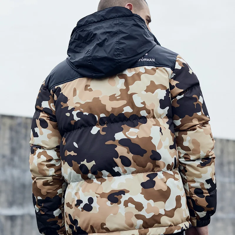 New Warm lining Hooded Winter Puffer Jacket Men Cotton Padded Quilted Camo Printed Jacket Thick Outerwear Overcoat Outdoor 3XL
New Warm lining Hooded Winter Puffer Jacket Men Cotton Padded Quilted Camo Printed Jacket Thick Outerwear Overcoat Outdoor 3XL