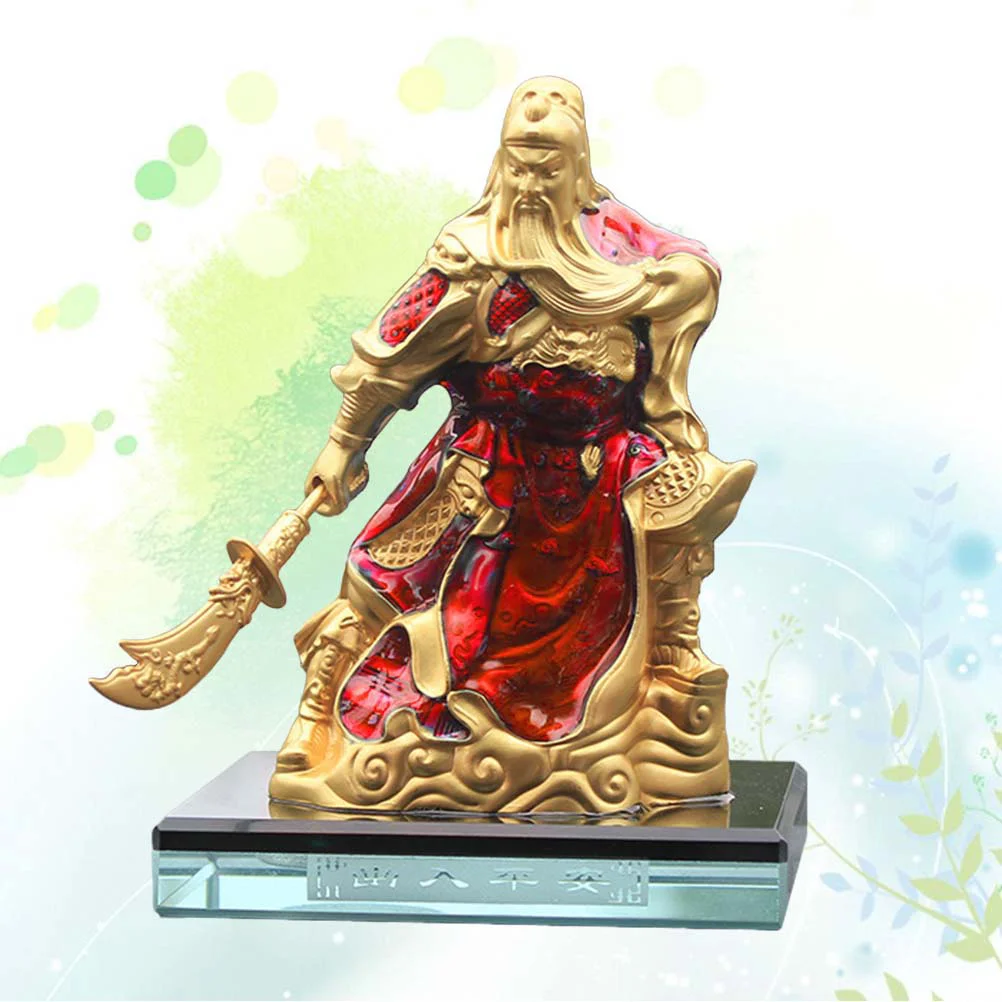 Guan Yu Statue Zinc Alloy Car Dashboard Ornament Home Office Desktop Tabletop Decoration (Red)
Guan Yu Statue Zinc Alloy Car Dashboard Ornament Home Office Desktop Tabletop Decoration (Red)