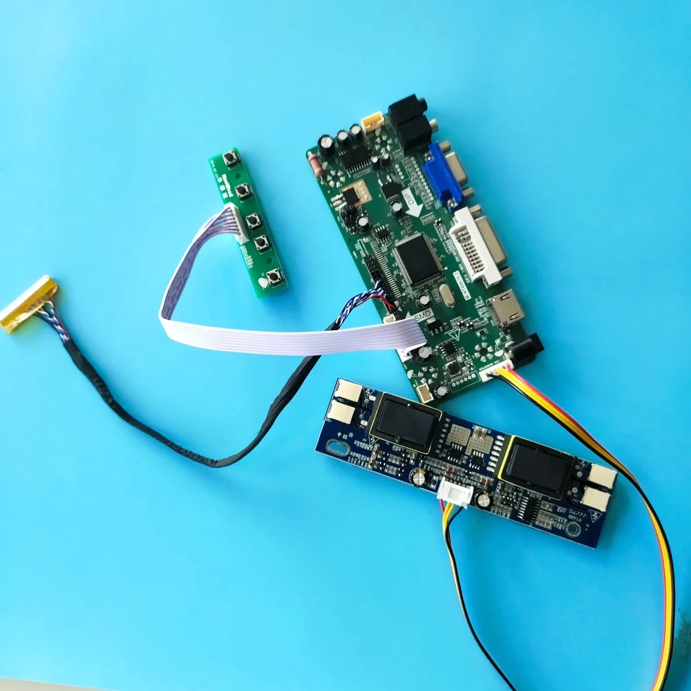 M.NT68676 VGA LCD HDMI DVI driver board Controller kit 4 lamps For LM170E01(TL)(A1) 1280X1024 panel 17" Screen Display 
M.NT68676 VGA LCD HDMI DVI driver board Controller kit 4 lamps For LM170E01(TL)(A1) 1280X1024 panel 17" Screen Display