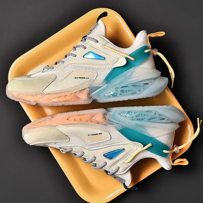 Summer New Design Chunky Sneakers Men Fashion Breathable Men's Sport Sneakers Street Style High Elasticity Adult Casual Shoes
Summer New Design Chunky Sneakers Men Fashion Breathable Men's Sport Sneakers Street Style High Elasticity Adult Casual Shoes