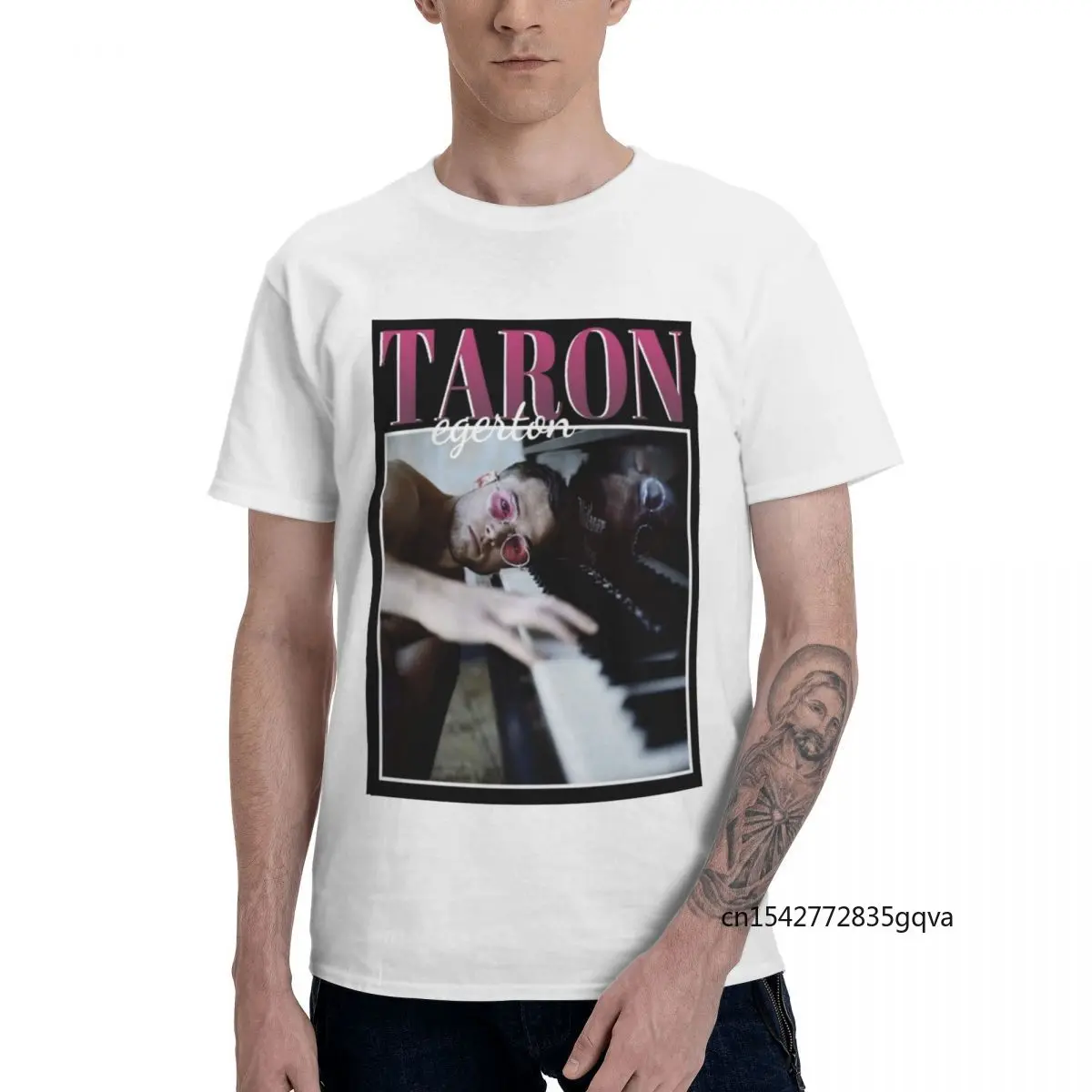90's Vintage Taron T-Shirts Crewneck Men T Shirts Short Sleeve Oversized Tee Four Seasons New Arrival 2021
90's Vintage Taron T-Shirts Crewneck Men T Shirts Short Sleeve Oversized Tee Four Seasons New Arrival 2021