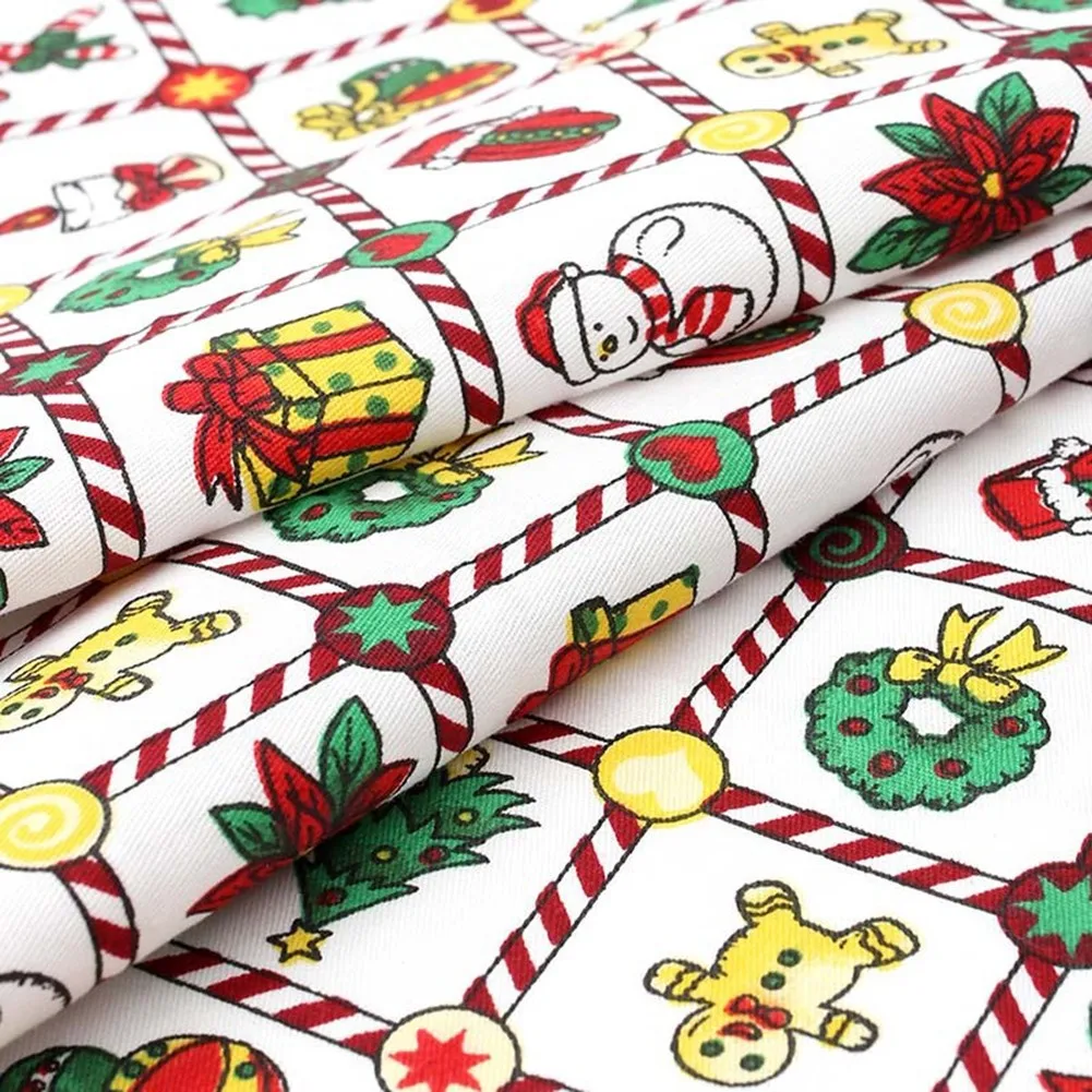 Cotton Fabric 40*50cm Christmas Tree Santa Claus Handmade DIY Fabric Material 40*50cm Printed Cloth Christmas
Cotton Fabric 40*50cm Christmas Tree Santa Claus Handmade DIY Fabric Material 40*50cm Printed Cloth Christmas