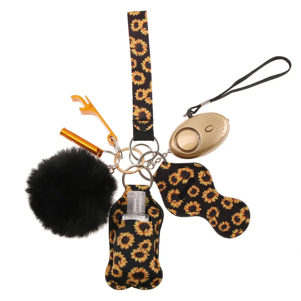 9pcs Hot Sale Personal Security Alarm Cute Mini Self-defense Product Multi-function Keychain Girl Self-defense Wolf Guard Set
9pcs Hot Sale Personal Security Alarm Cute Mini Self-defense Product Multi-function Keychain Girl Self-defense Wolf Guard Set