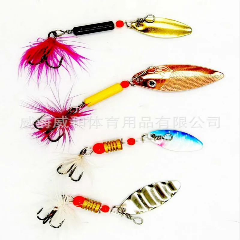 30Pcs Practical Fishing Lures Spinner Metal Spoon Fishing Spinners Hard Baits with Feather Crankbaits Fishing Metal Sequin
30Pcs Practical Fishing Lures Spinner Metal Spoon Fishing Spinners Hard Baits with Feather Crankbaits Fishing Metal Sequin