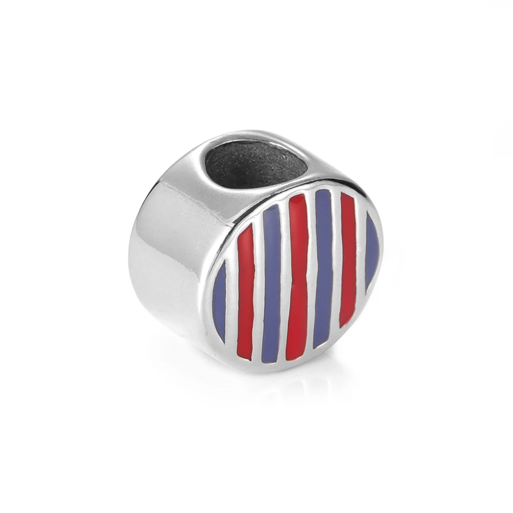 Stainless Steel Enameled Bead 5mm Hole Metal European Beads Bracelet Charms for DIY Jewelry Making Accessories
Stainless Steel Enameled Bead 5mm Hole Metal European Beads Bracelet Charms for DIY Jewelry Making Accessories