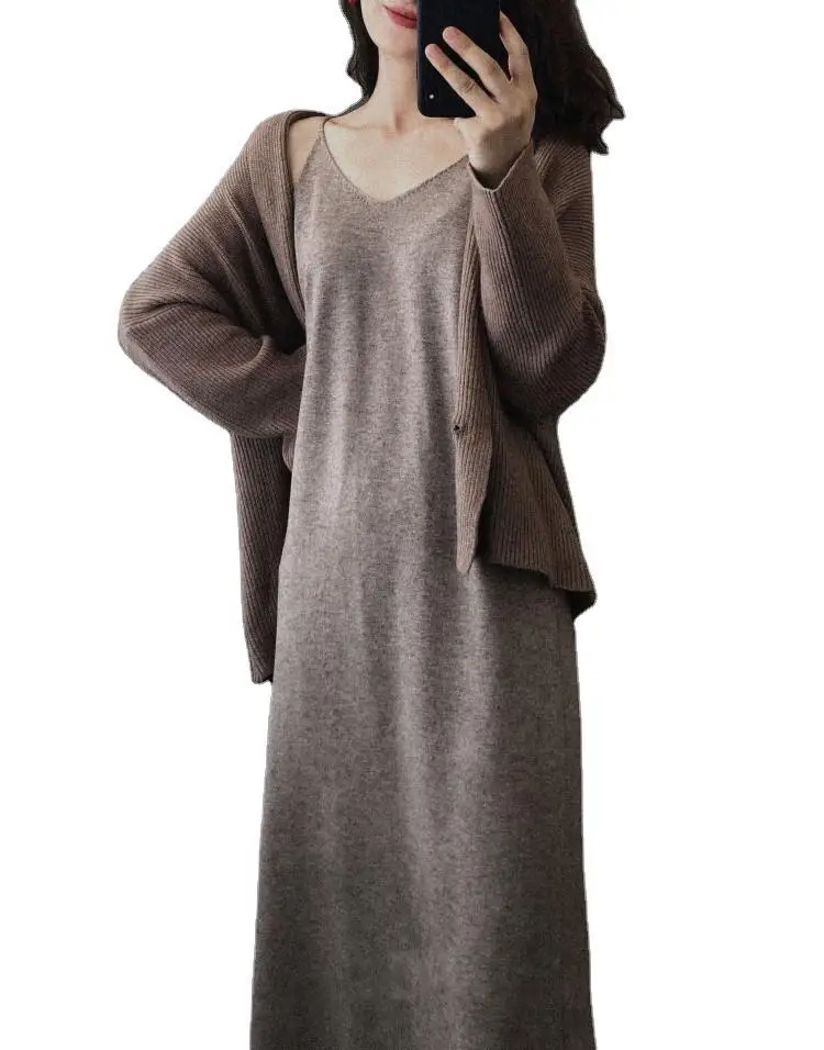 HLBCBG Spring summer Woman Knitted Tank Dress Casual Clothes Long Camisole Vest Loose Women Home Dress cotton maix dress
HLBCBG Spring summer Woman Knitted Tank Dress Casual Clothes Long Camisole Vest Loose Women Home Dress cotton maix dress