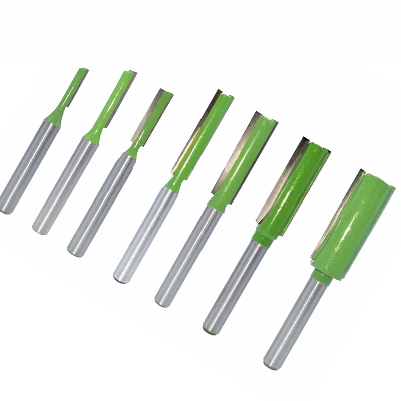 7Pcs/set Of Router Bits 6mm Shank Single Double Flute Straight Router Bit For Woodworking
7Pcs/set Of Router Bits 6mm Shank Single Double Flute Straight Router Bit For Woodworking