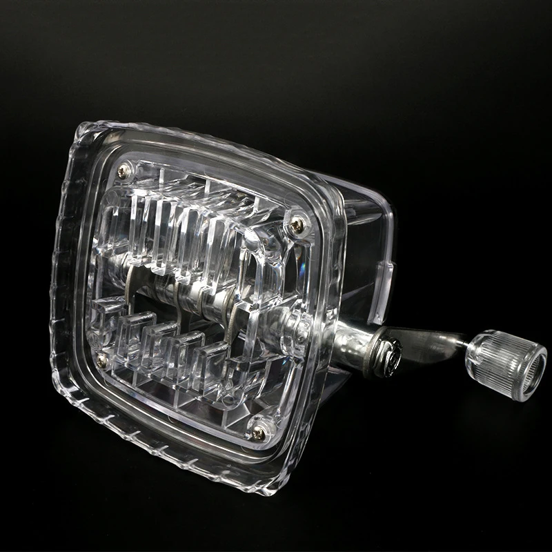 Transparent Multifunctional Household Manual Ice Crusher Ice Machine DIY Small Household Ice Crusher Kitchen Supplies Tools
Transparent Multifunctional Household Manual Ice Crusher Ice Machine DIY Small Household Ice Crusher Kitchen Supplies Tools