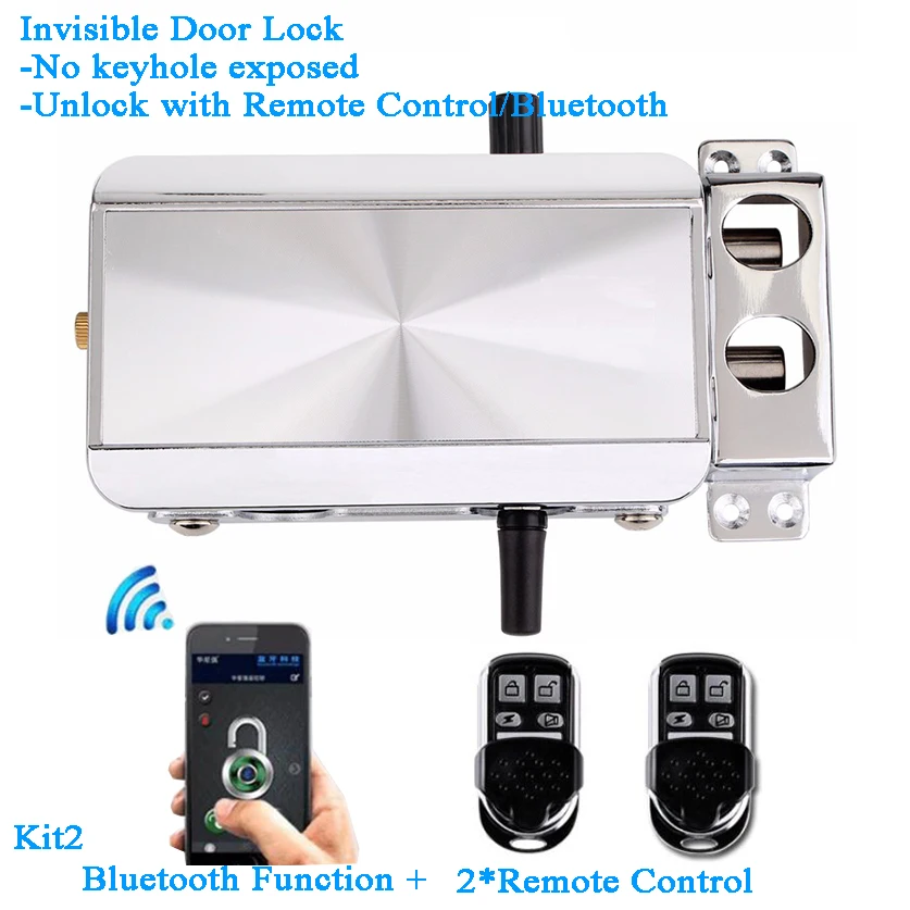 

Умный дом Bluetooth-замок с дистанционным управлением Wi-Fi ewelink приложение для телефона Невидимый Электрический дверной замок без ключа скрытый ...