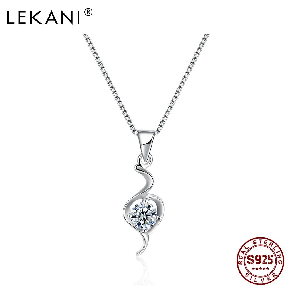 LEKANI Necklaces For Women 925 Sterling Silver Zircon Geometry Shape Popular Jewelry Valentine Day Gift Hot Sale 2021
LEKANI Necklaces For Women 925 Sterling Silver Zircon Geometry Shape Popular Jewelry Valentine Day Gift Hot Sale 2021