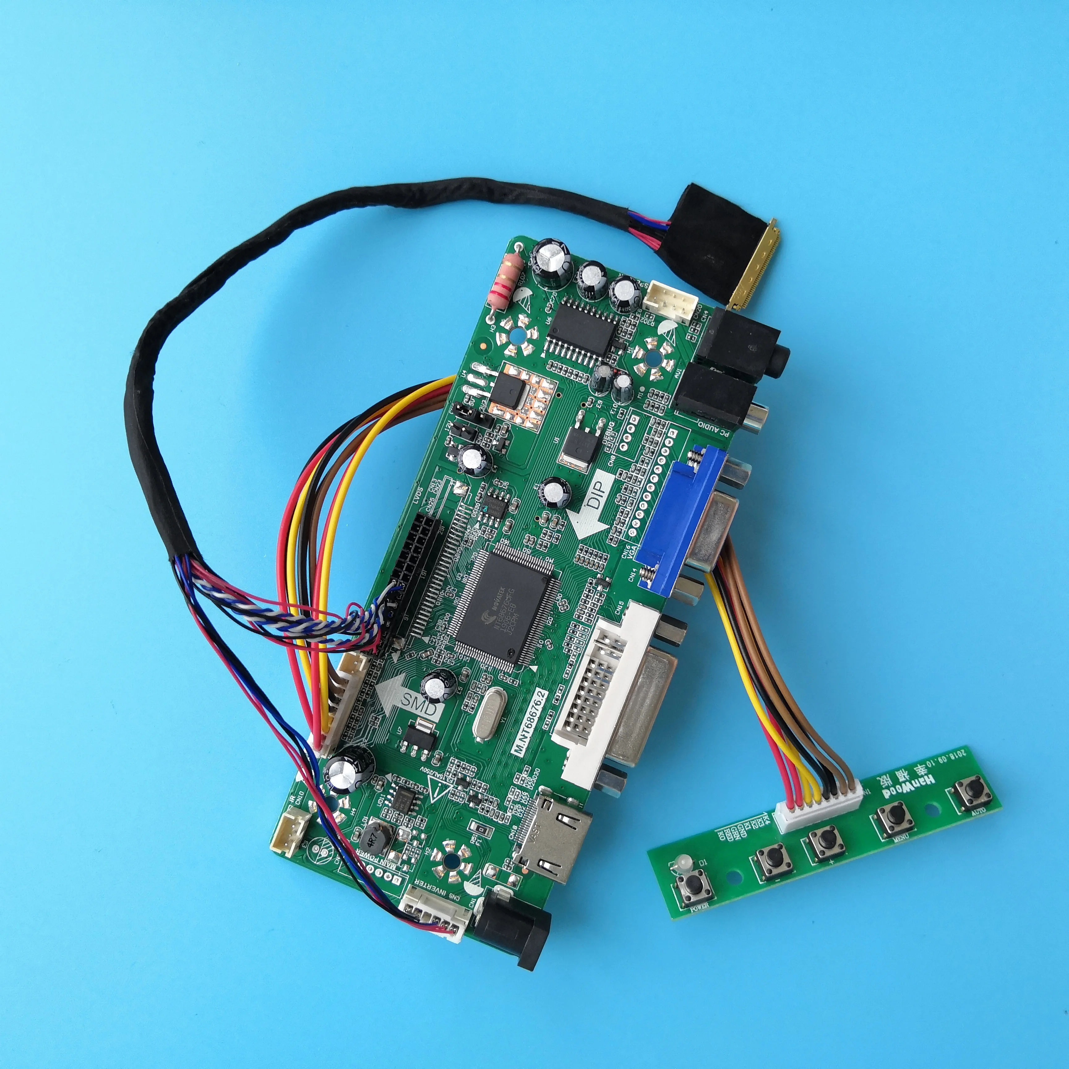 Kit For LM230WF5-TLC1 LED LCD Controller board 40pin LVDS HDMI-compatible VGA Audio card DIY DVI Panel 1920X1080 23" Monitor
Kit For LM230WF5-TLC1 LED LCD Controller board 40pin LVDS HDMI-compatible VGA Audio card DIY DVI Panel 1920X1080 23" Monitor