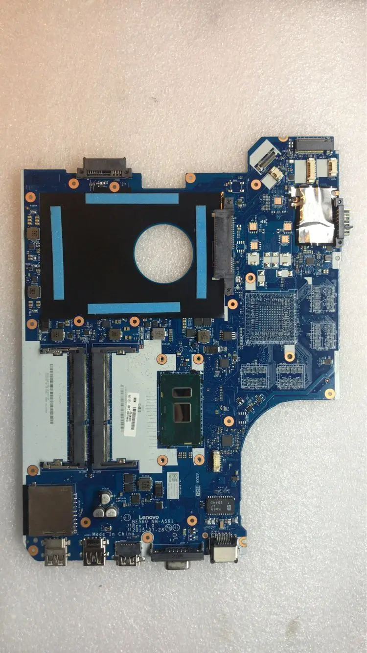 KEFU BE560 NM-A561 Motherboard For Lenovo Thinkpad E560 E560C Notebook Motherboard 01AW101 CPU Celeron 3855U 100% Test Work
KEFU BE560 NM-A561 Motherboard For Lenovo Thinkpad E560 E560C Notebook Motherboard 01AW101 CPU Celeron 3855U 100% Test Work