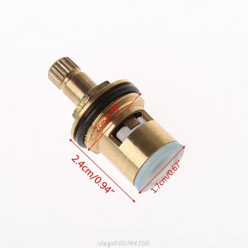 2 Pcs Faucet Replacement Brass 1/4 Turn G1/2" Ceramic Disc Cartridge Hot Cold Tap Valve J03 21 Dropship
2 Pcs Faucet Replacement Brass 1/4 Turn G1/2" Ceramic Disc Cartridge Hot Cold Tap Valve J03 21 Dropship