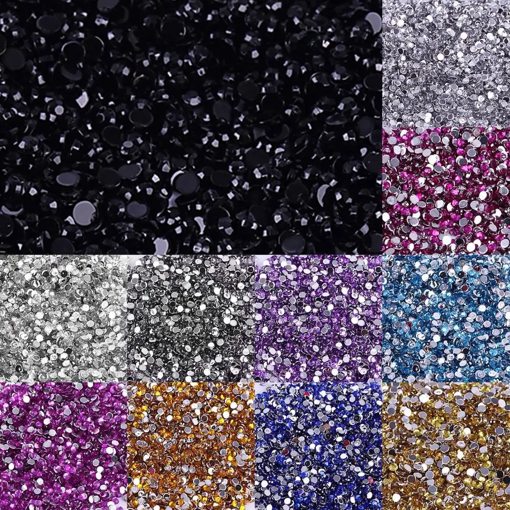 50% Hot Sale 2000Pcs Flat Back Bead Shiny Multi-color 3mm Loose Rhinestones Bead for Nails Phone Case Glasses
50% Hot Sale 2000Pcs Flat Back Bead Shiny Multi-color 3mm Loose Rhinestones Bead for Nails Phone Case Glasses