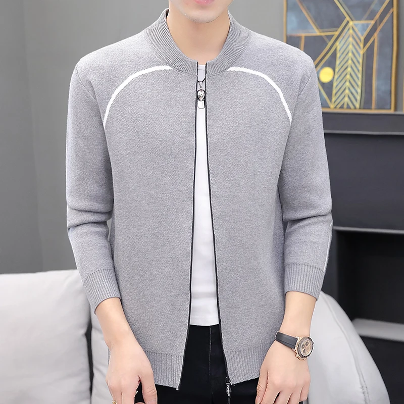 Men's Sweater Male Jacket Solid Color Sweaters Knitwear Warm Sweatercoat Cardigans Men Clothing
Men's Sweater Male Jacket Solid Color Sweaters Knitwear Warm Sweatercoat Cardigans Men Clothing