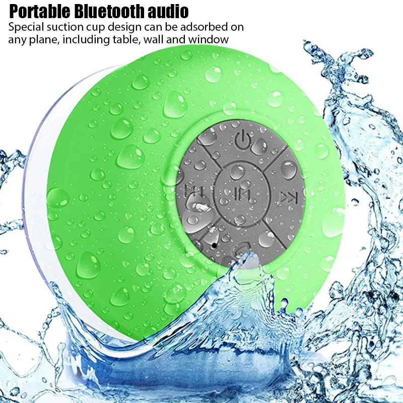 Mini Bluetooth Speaker Portable Waterproof Wireless Handsfree Speakers for Showers Bathroom
Mini Bluetooth Speaker Portable Waterproof Wireless Handsfree Speakers for Showers Bathroom