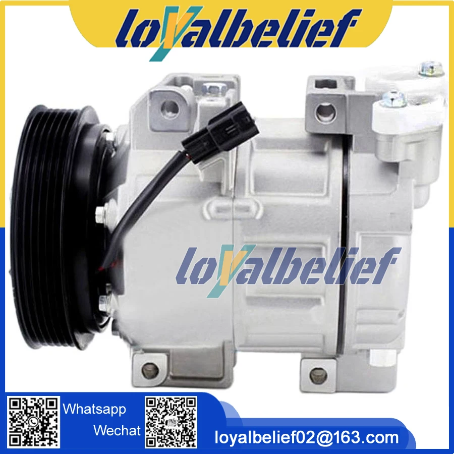 For NISSAN Altima SENTRA 2007-2012 l4 2.5l Auto Air Conditioner Compressor dcs171c co664-1 6512409 7512409 7512503 255674 201157
For NISSAN Altima SENTRA 2007-2012 l4 2.5l Auto Air Conditioner Compressor dcs171c co664-1 6512409 7512409 7512503 255674 201157