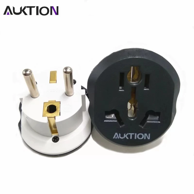 AUKTION Universal EU Plug Adapter 16A Electrical Plugs International Power Socket Converter AC 250V for Home Office Travel
AUKTION Universal EU Plug Adapter 16A Electrical Plugs International Power Socket Converter AC 250V for Home Office Travel