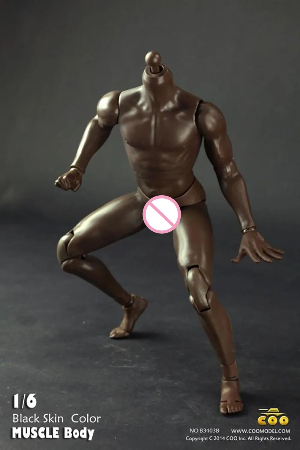 COOMODEL B3403B 1/6 Scale Dark Skin Flexible Male Muscular Body For 12" Action Figure Standard Body Man Model
COOMODEL B3403B 1/6 Scale Dark Skin Flexible Male Muscular Body For 12" Action Figure Standard Body Man Model