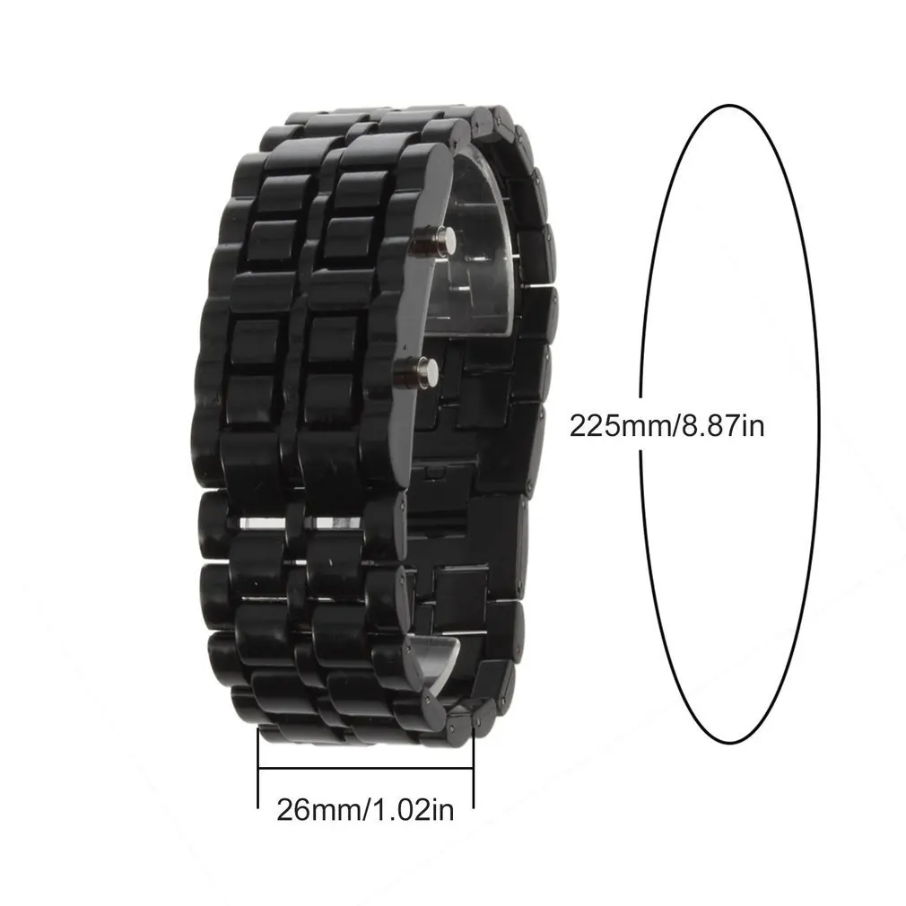 OUTAD Fashion Men Women Lava Iron Samurai Plastic LED Bracelet Watch Wristwatch Sports Style relogio
OUTAD Fashion Men Women Lava Iron Samurai Plastic LED Bracelet Watch Wristwatch Sports Style relogio