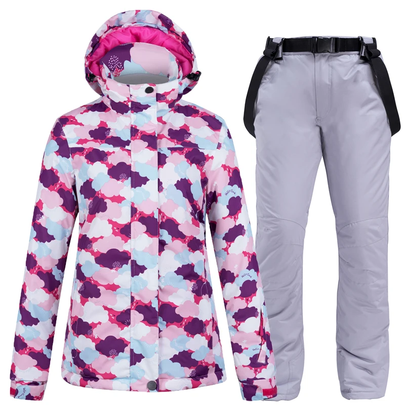 Ski Suit women Winter Warm Windproof Waterproof Outdoor Sports Winter Jackets and Pants Hot Ski Equipment Snowboard Jacket women
Ski Suit women Winter Warm Windproof Waterproof Outdoor Sports Winter Jackets and Pants Hot Ski Equipment Snowboard Jacket women