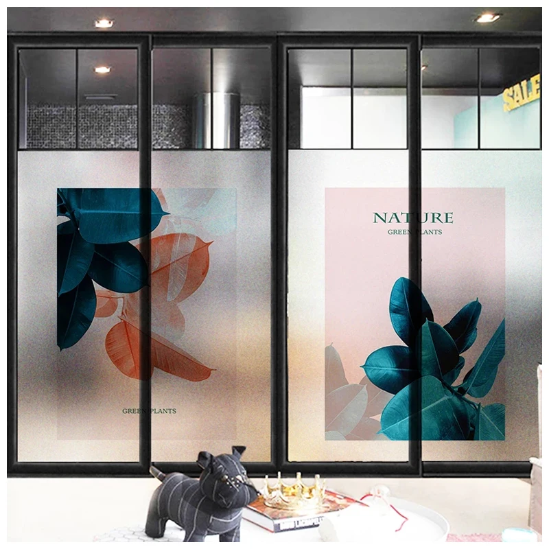 Tropical Leaves Pattern Window Film Privacy Stained Glass Vinyl Self Adhesive Film Frosted Window Sticker for Home Decor
Tropical Leaves Pattern Window Film Privacy Stained Glass Vinyl Self Adhesive Film Frosted Window Sticker for Home Decor