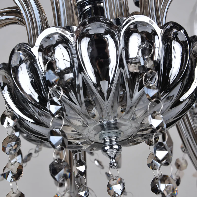 New European dark crystal chandelier living room bedroom hotel study led crystal lamp restaurant candle creative lamp chandelier
New European dark crystal chandelier living room bedroom hotel study led crystal lamp restaurant candle creative lamp chandelier