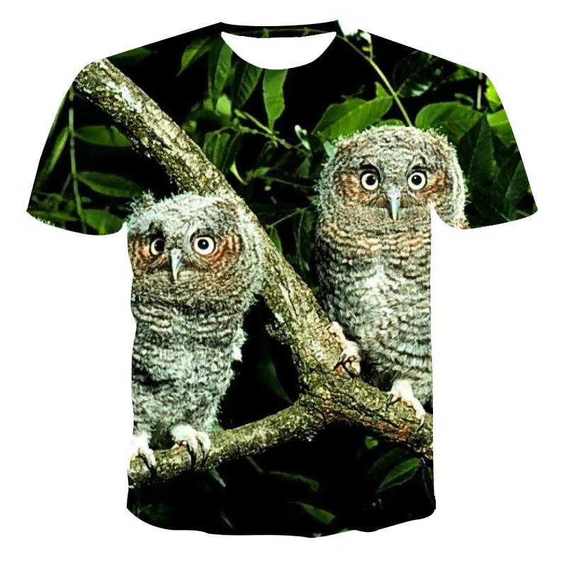Summer New Style 3D Printing Round Neck Fashion Casual T-Shirt With Bird Pattern Men And Women Clothing Wholesale Short-Sleeved
Summer New Style 3D Printing Round Neck Fashion Casual T-Shirt With Bird Pattern Men And Women Clothing Wholesale Short-Sleeved