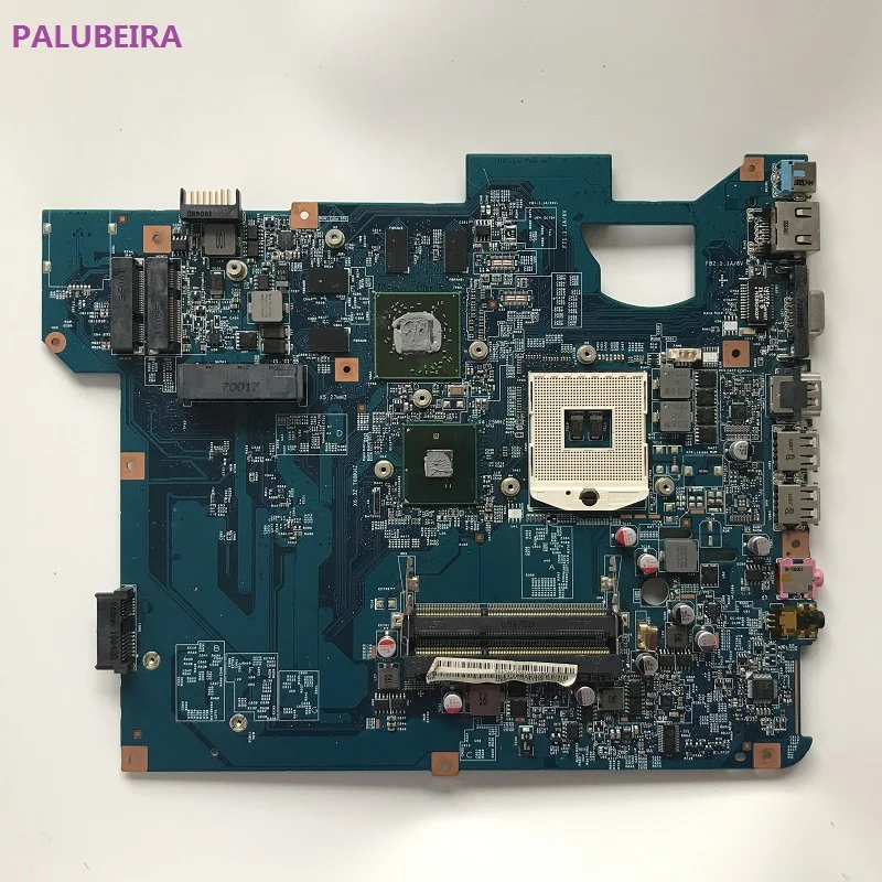 PALUBEIRA для Acer шлюз TJ75 NV59 Материнская плата ноутбука 48.4GH01.01M MBBH601001 HM55 с видеокартой