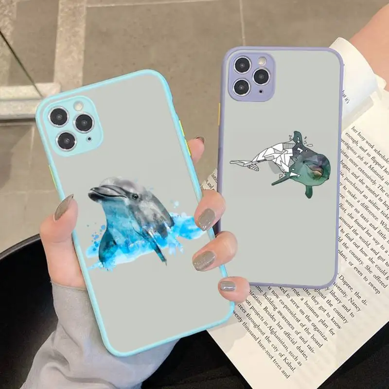 Yinuoda Sea Animal Cute Dolphin Phone Case for iPhone X XR XS 7 8 Plus 11 12 13 pro MAX 13mini Translucent Matte Shockproof Case
Yinuoda Sea Animal Cute Dolphin Phone Case for iPhone X XR XS 7 8 Plus 11 12 13 pro MAX 13mini Translucent Matte Shockproof Case